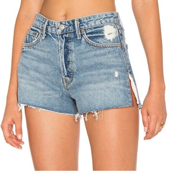 GRLFRND x REVOLVE Cindy High-Rise Short in Lady
Marmalade Size 26 EUC - Picture 1 of 6